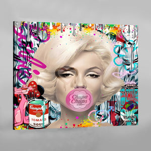 Marilyn Monroe Pop Art Canvas - The Trendy Art