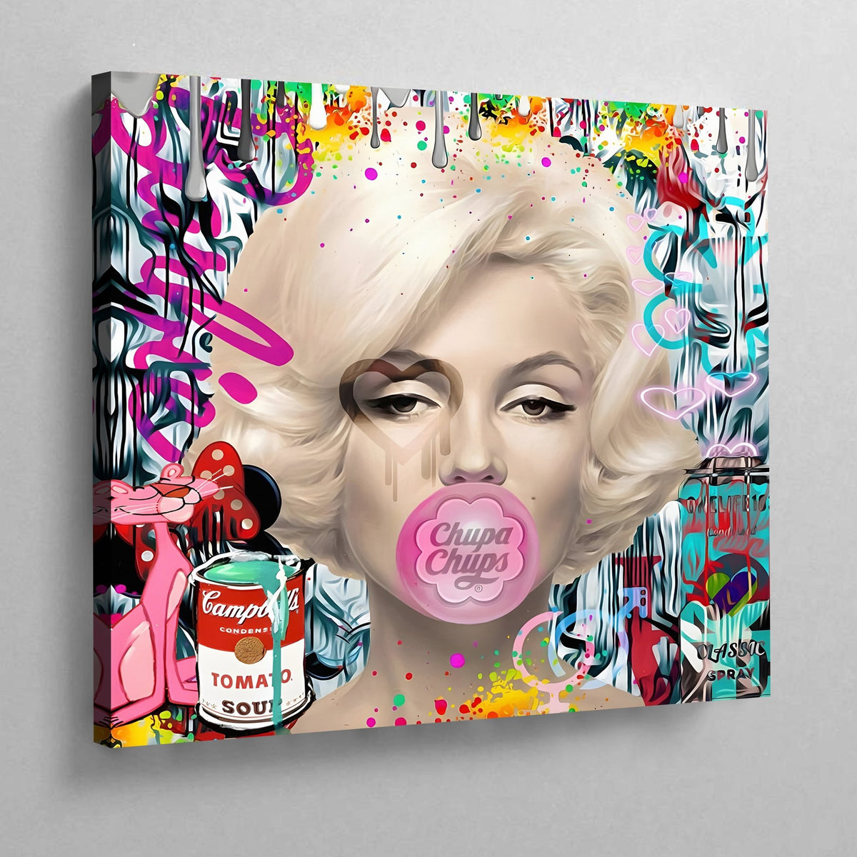 Marilyn Monroe Pop Art Canvas - The Trendy Art