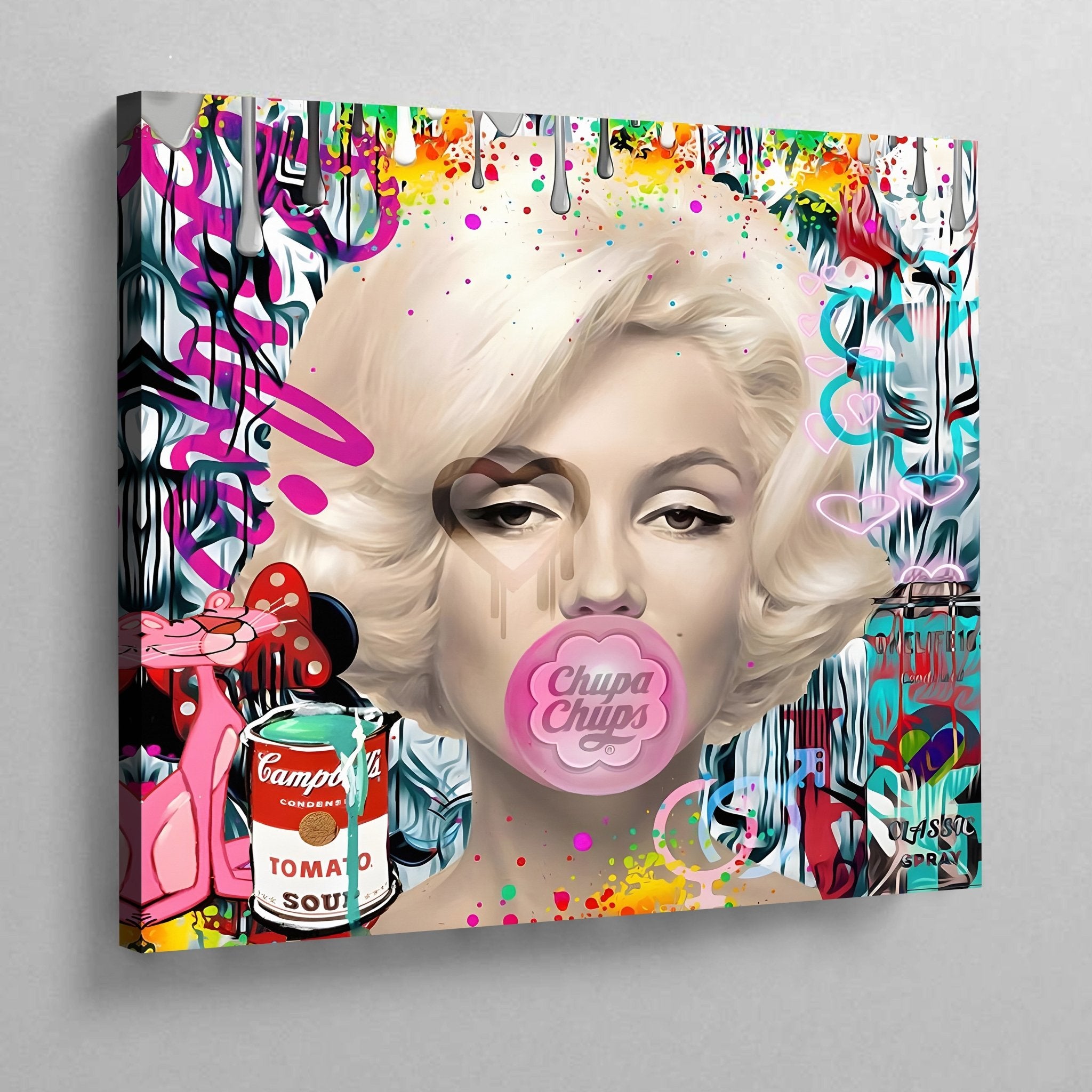 Marilyn Pop Art Canvas | The Trendy Art