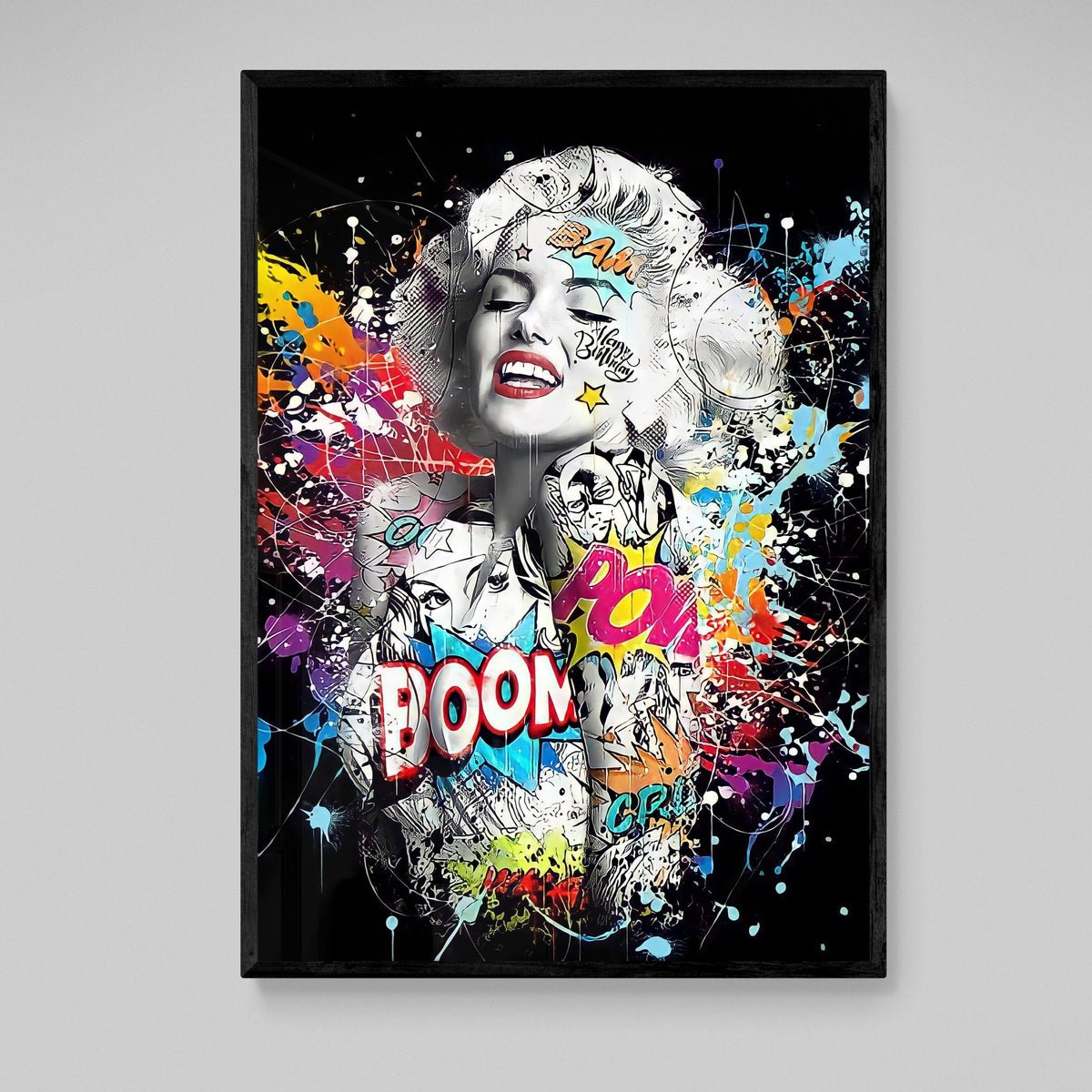 Marilyn Monroe Canvas Wall Art - The Trendy Art