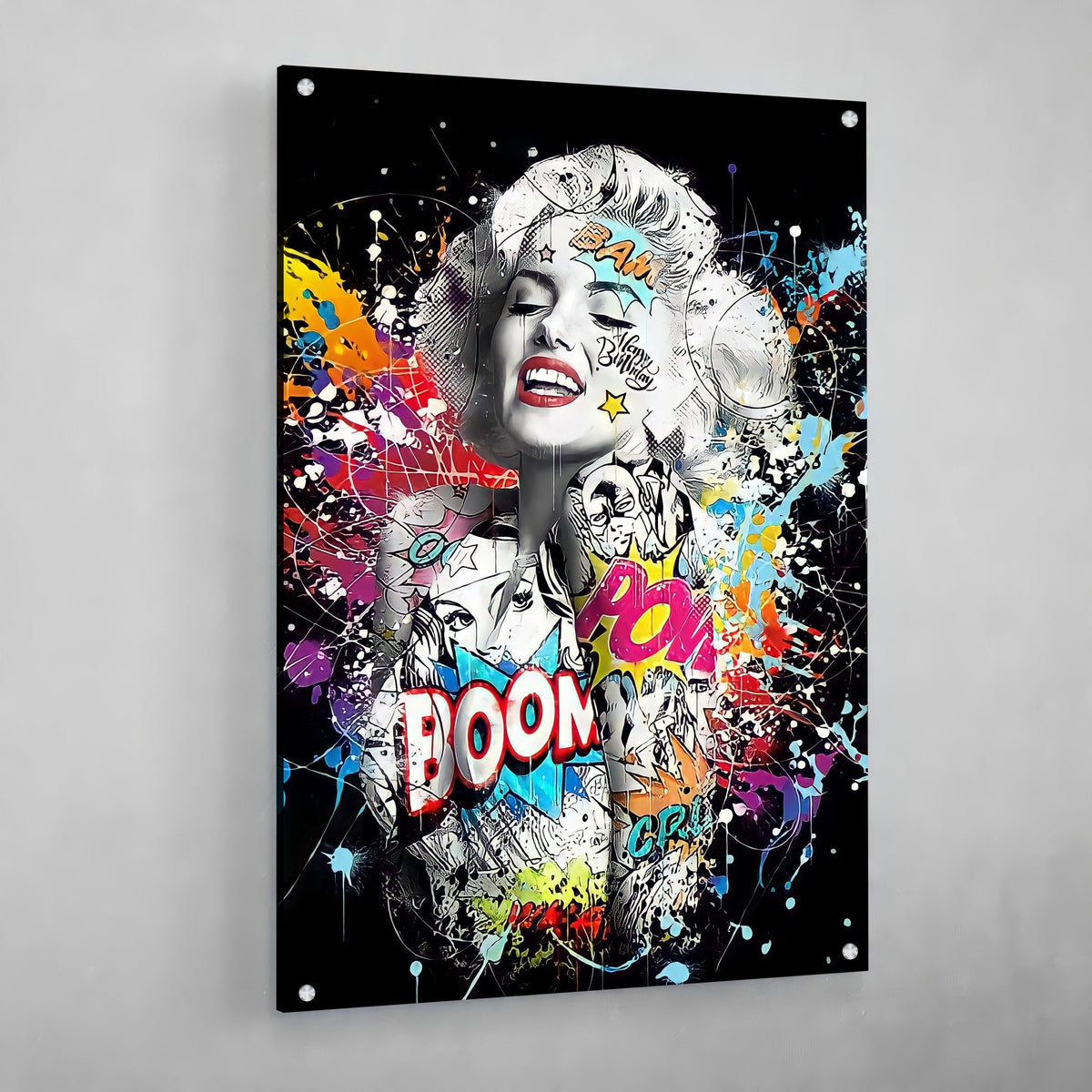 Marilyn Monroe Canvas Wall Art - The Trendy Art