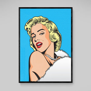 Marilyn Pop Art Canvas - The Trendy Art