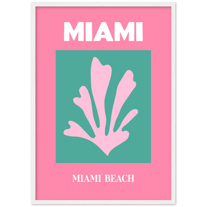 Miami Retro Wall Art - The Trendy Art