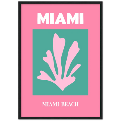 Miami Retro Wall Art - The Trendy Art