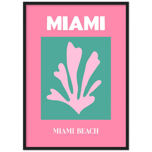 Miami Retro Wall Art - The Trendy Art