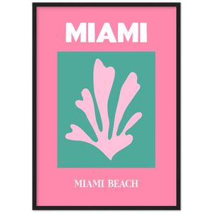 Miami Retro Wall Art - The Trendy Art