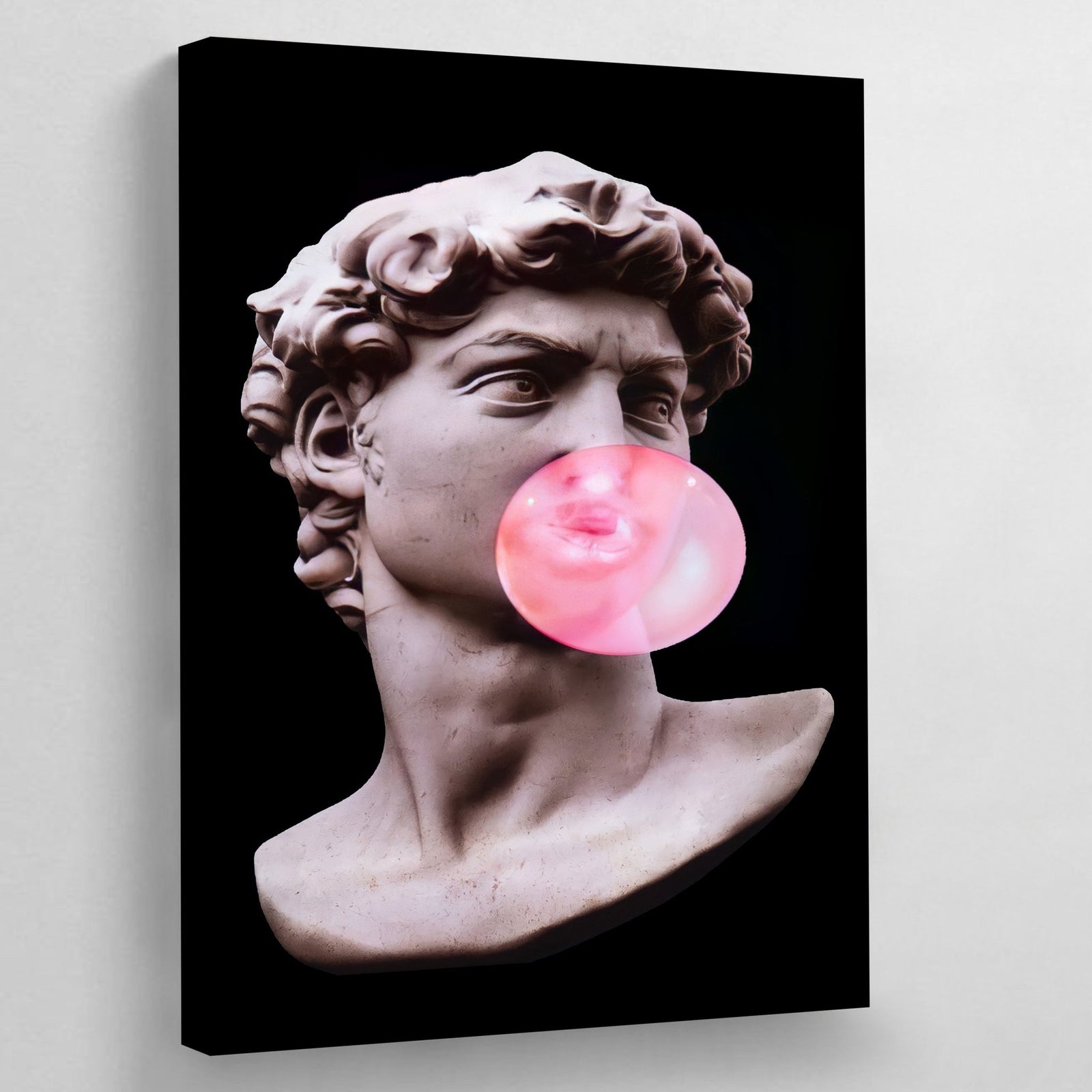 David Pop Art Canvas - The Trendy Art