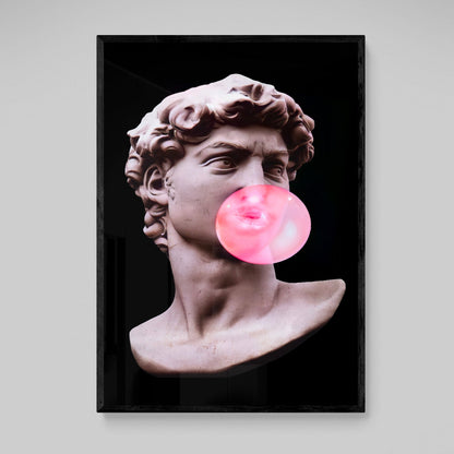 David Pop Art Canvas - The Trendy Art