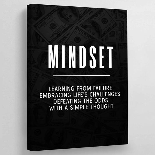 Mindset Canvas - The Trendy Art