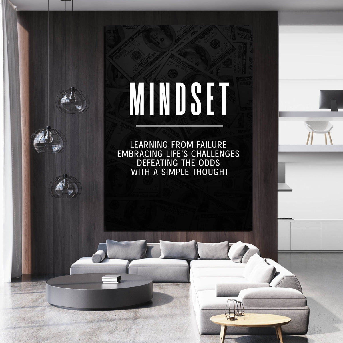 Mindset Canvas - The Trendy Art