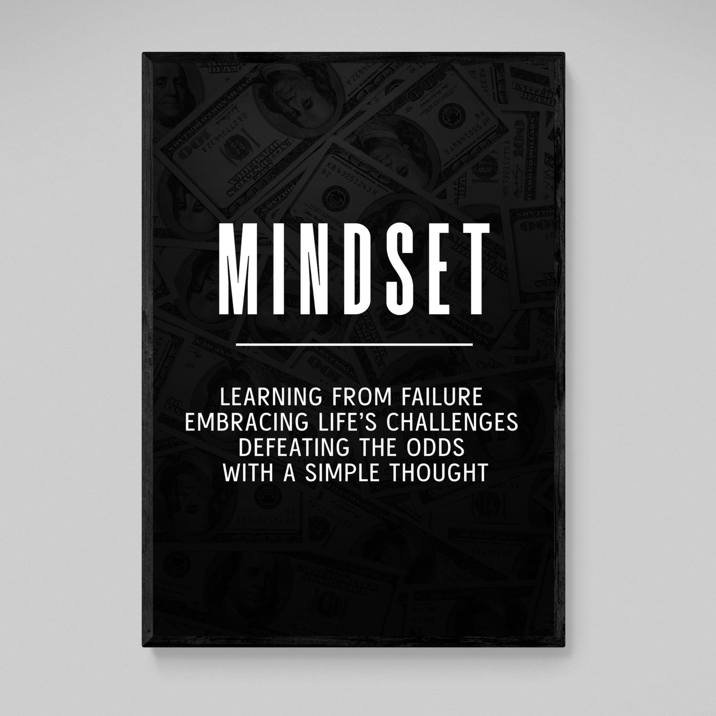 Mindset Canvas - The Trendy Art