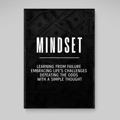 Mindset Canvas - The Trendy Art