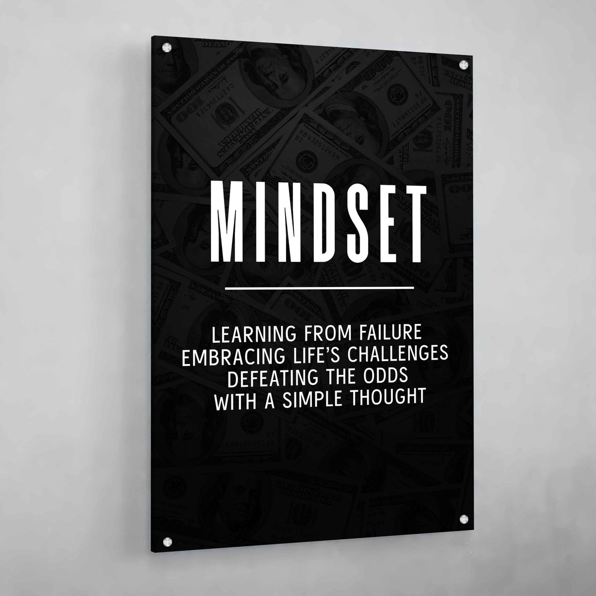 Mindset Canvas - The Trendy Art