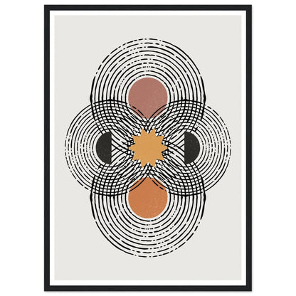 Minimalist Circles Wall Art - The Trendy Art
