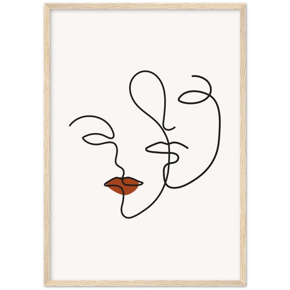 Minimalist Drawing Wall Art - The Trendy Art