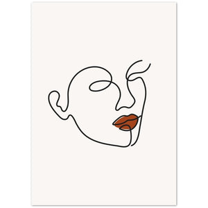 Minimalist Face Art - The Trendy Art