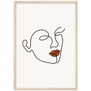 Minimalist Face Art - The Trendy Art