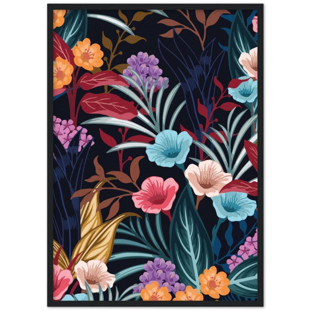 Minimalist Flower Art - The Trendy Art