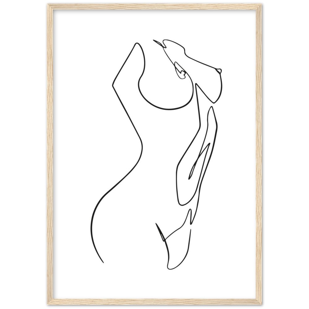Minimalist Nude Art - The Trendy Art