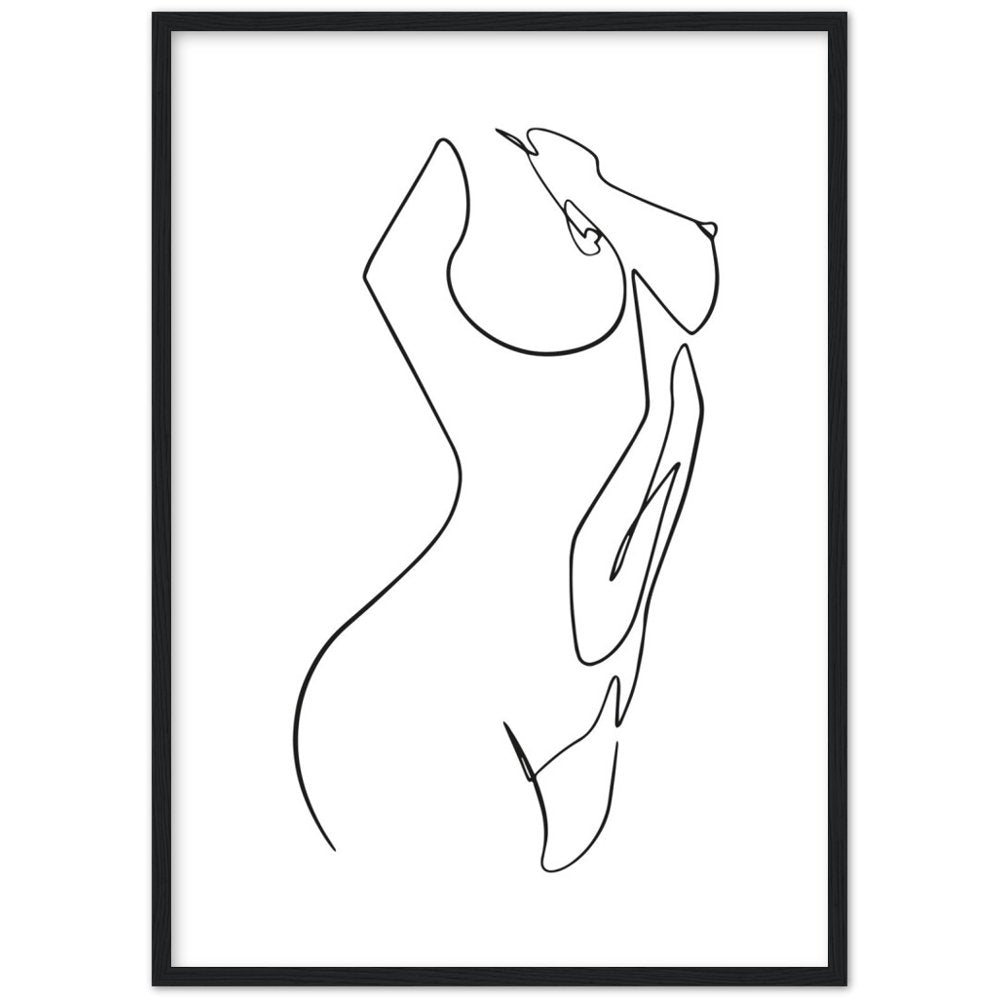 Minimalist Nude Art - The Trendy Art