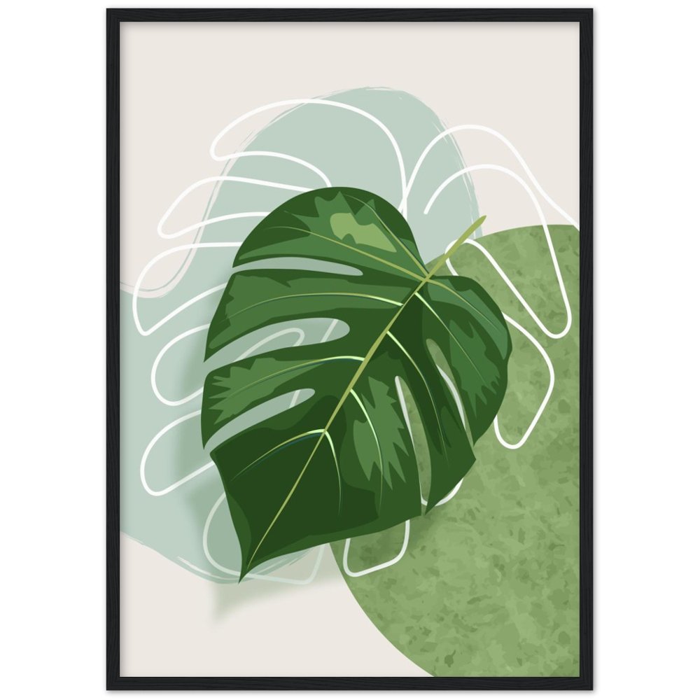 Minimalist Plant Wall Art - The Trendy Art