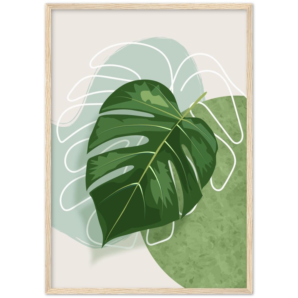 Minimalist Plant Wall Art - The Trendy Art