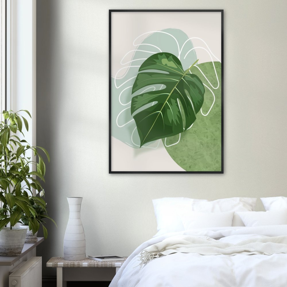 Minimalist Plant Wall Art - The Trendy Art