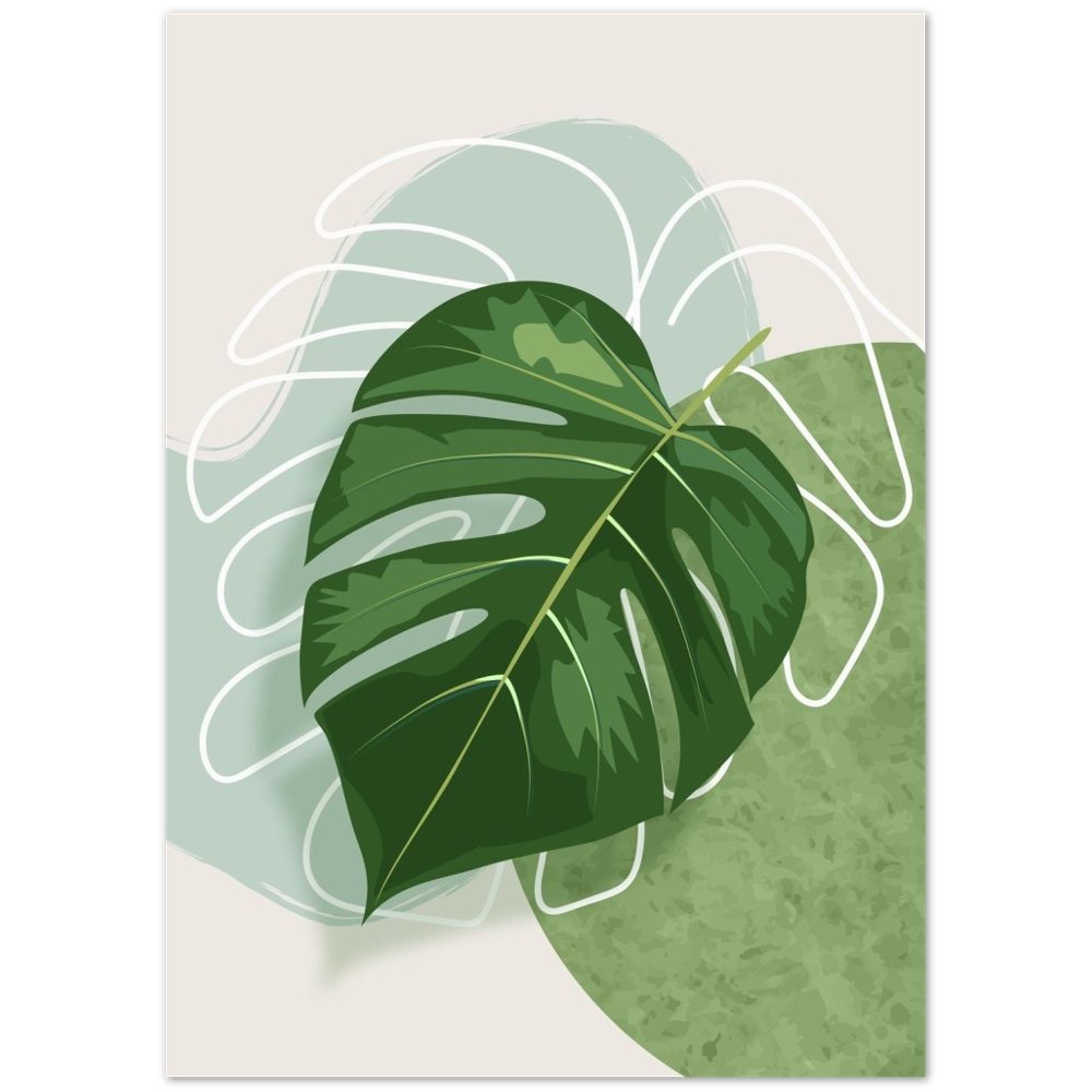 Minimalist Plant Wall Art - The Trendy Art