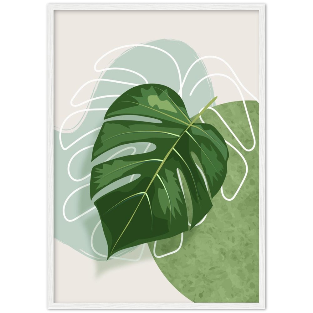 Minimalist Plant Wall Art - The Trendy Art