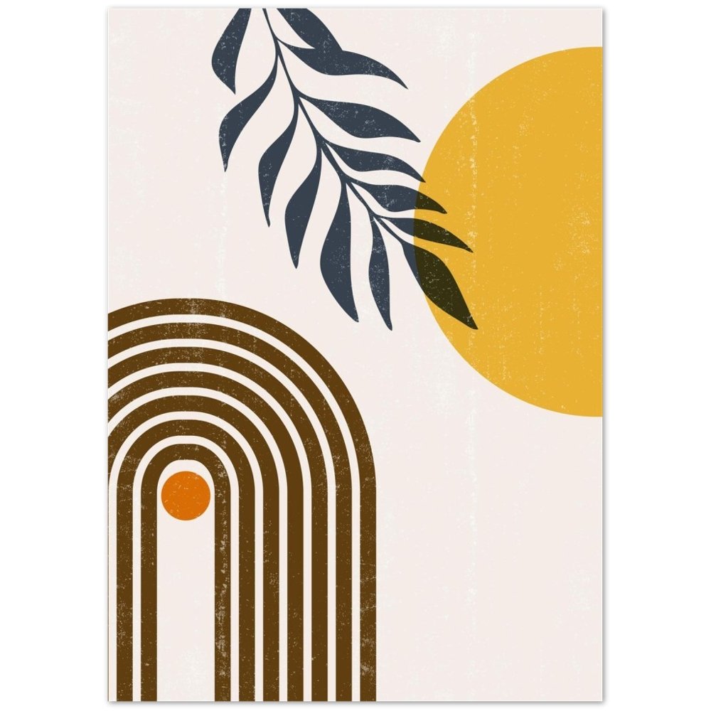 Minimalist Wall Art Framed - The Trendy Art