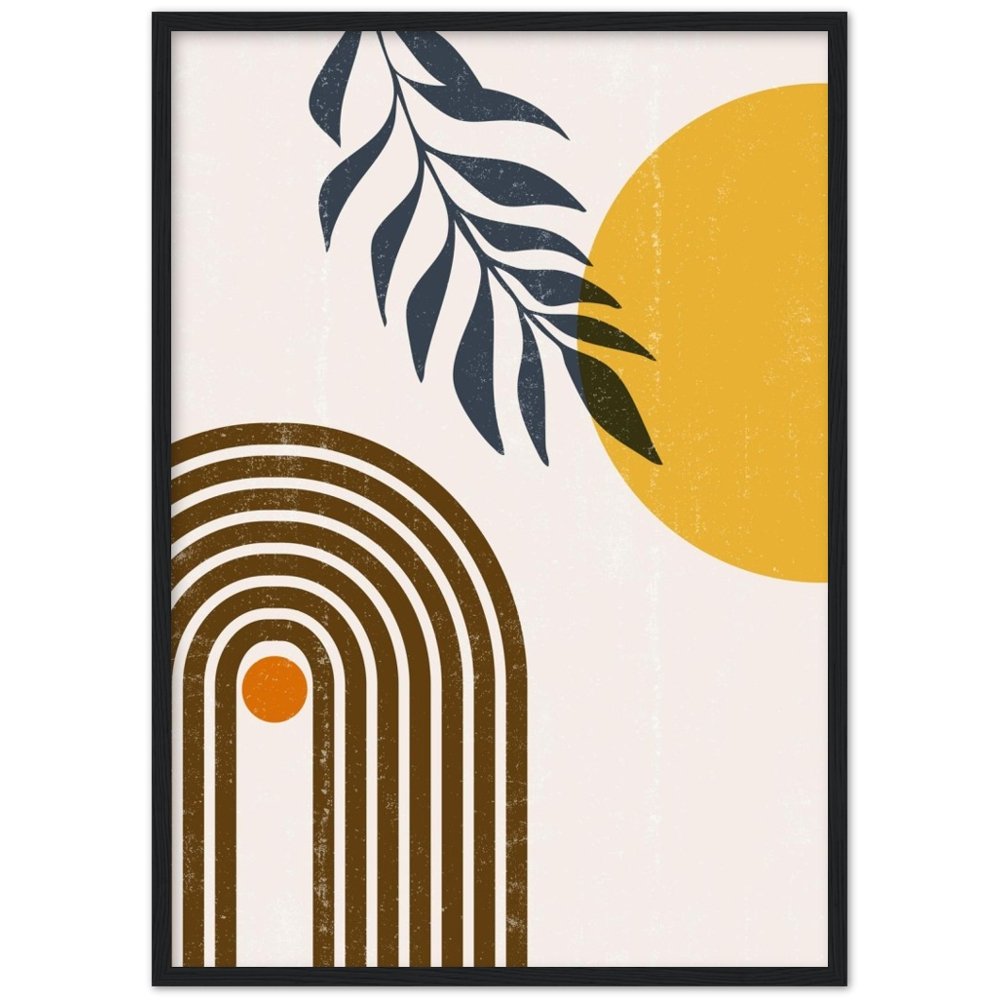 Minimalist Wall Art Framed - The Trendy Art