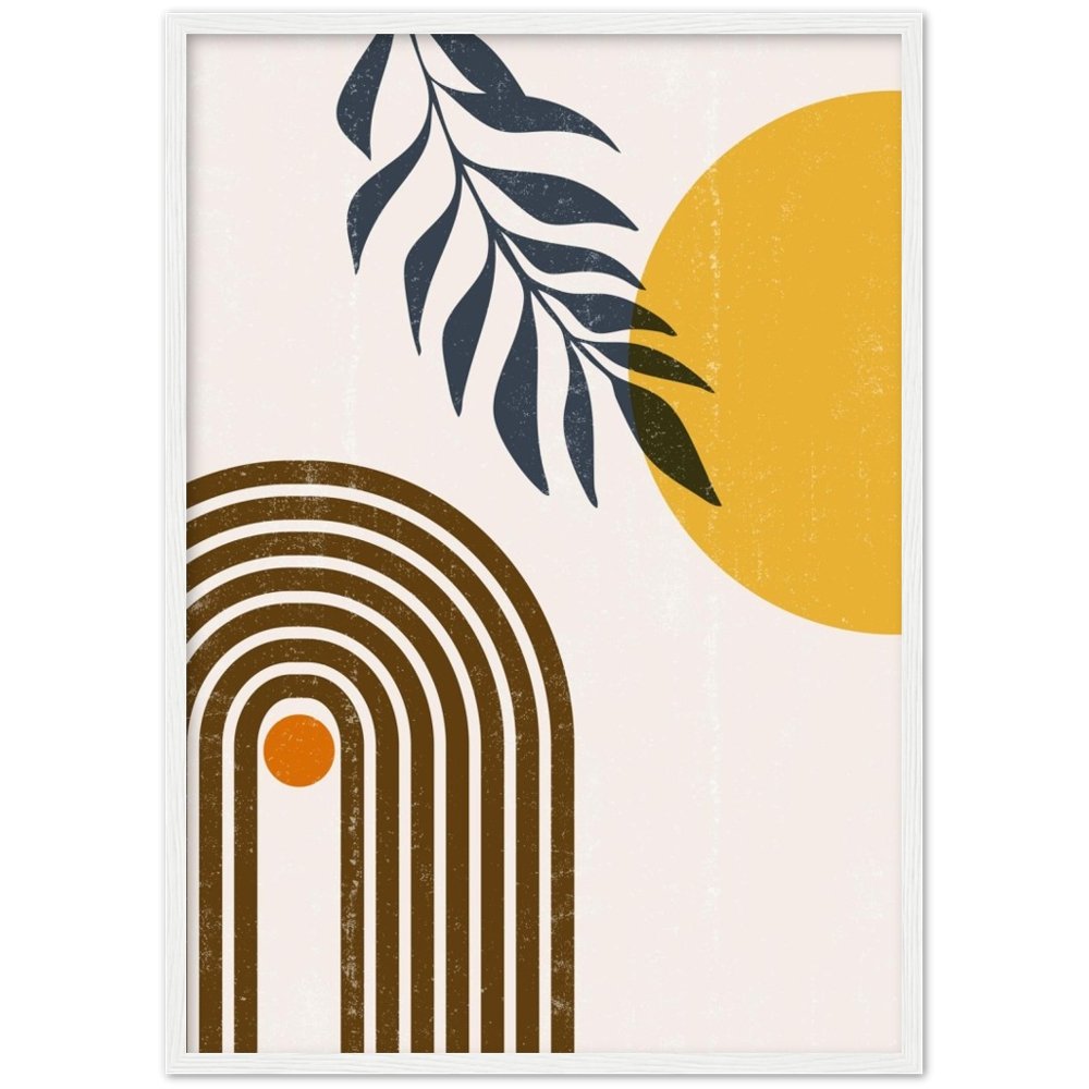 Minimalist Wall Art Framed - The Trendy Art