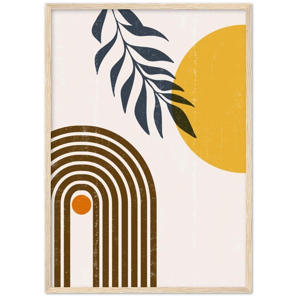 Minimalist Wall Art Framed - The Trendy Art