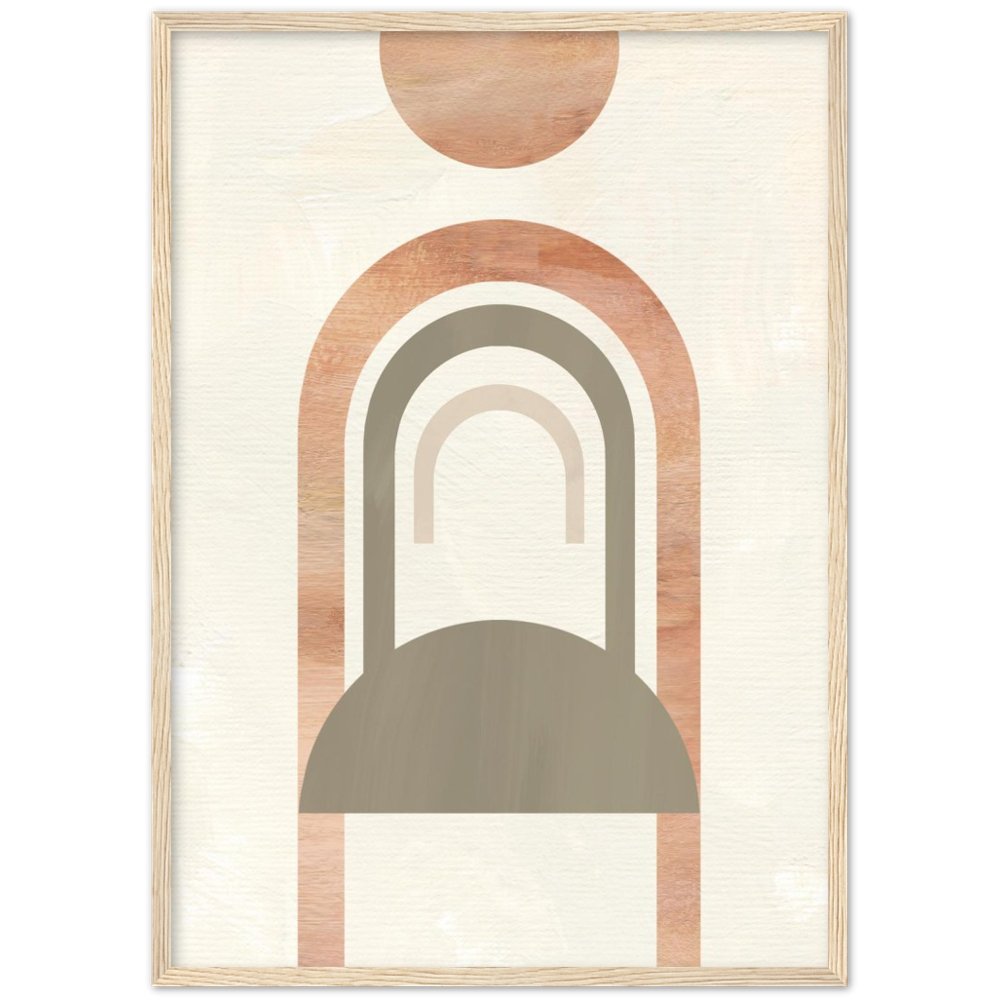 Modern Minimalist Wall Art - The Trendy Art