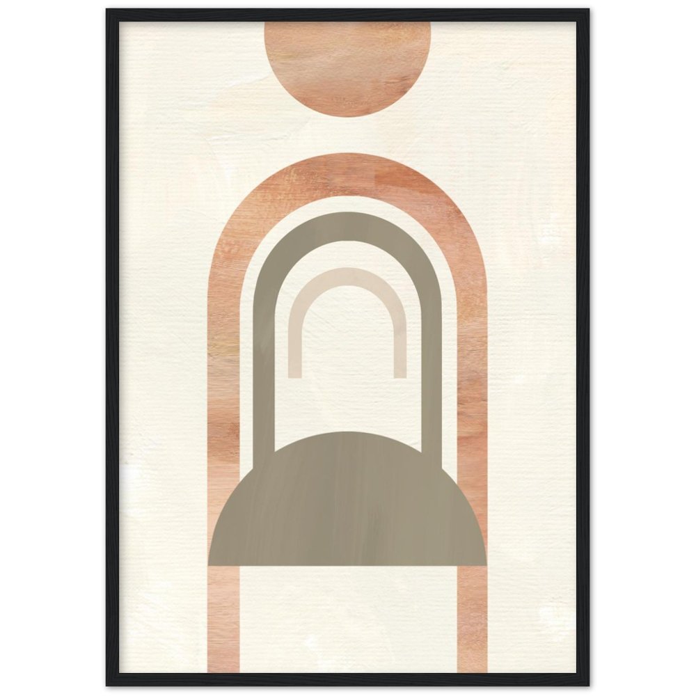 Modern Minimalist Wall Art - The Trendy Art
