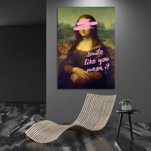 Modern Mona Lisa Wall Art - The Trendy Art