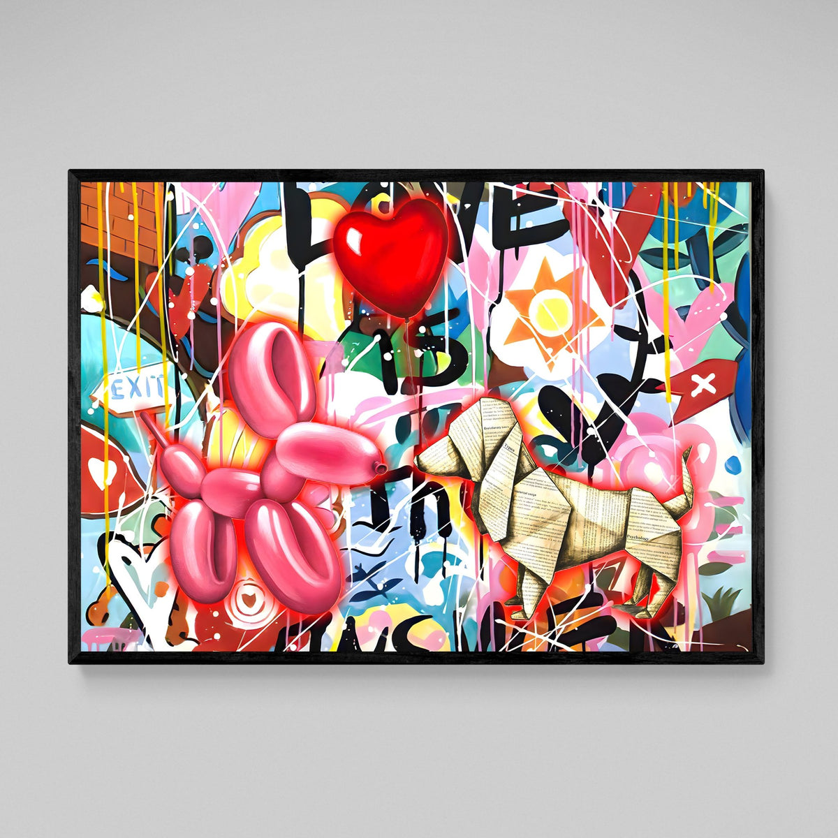Modern Pop Art Canvas - The Trendy Art