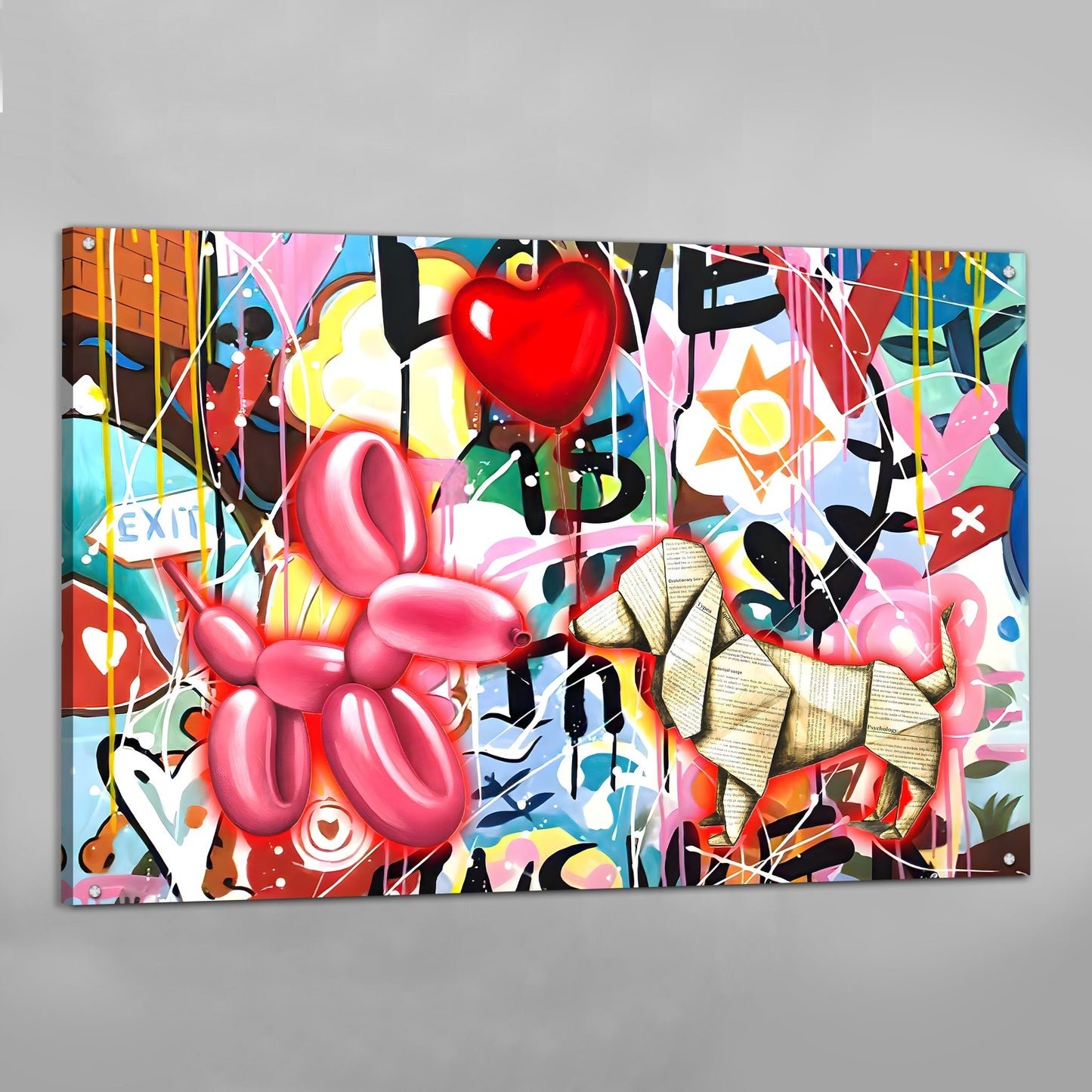 Modern Pop Art Canvas - The Trendy Art