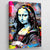 Mona Lisa Graffiti Wall Art - The Trendy Art