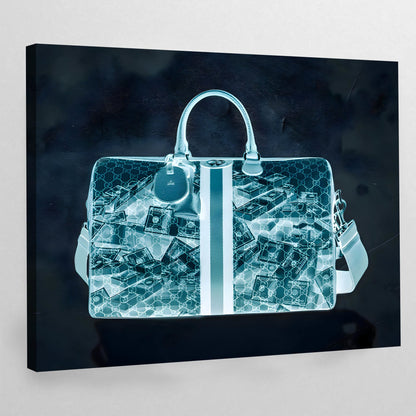 Money Bag Wall Art - The Trendy Art