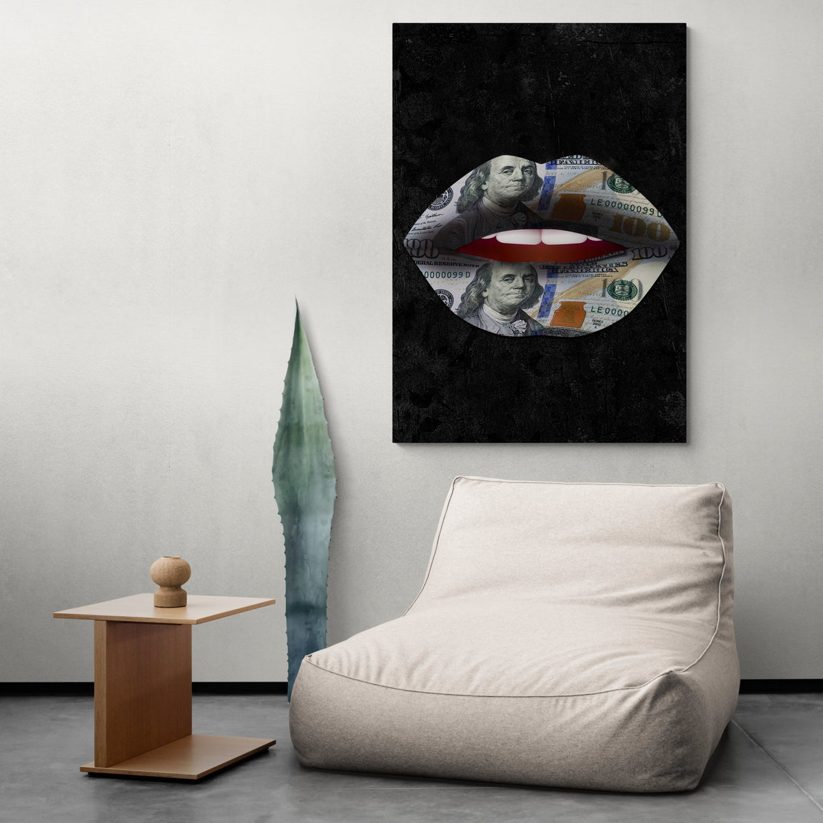 Money Lips - The Trendy Art