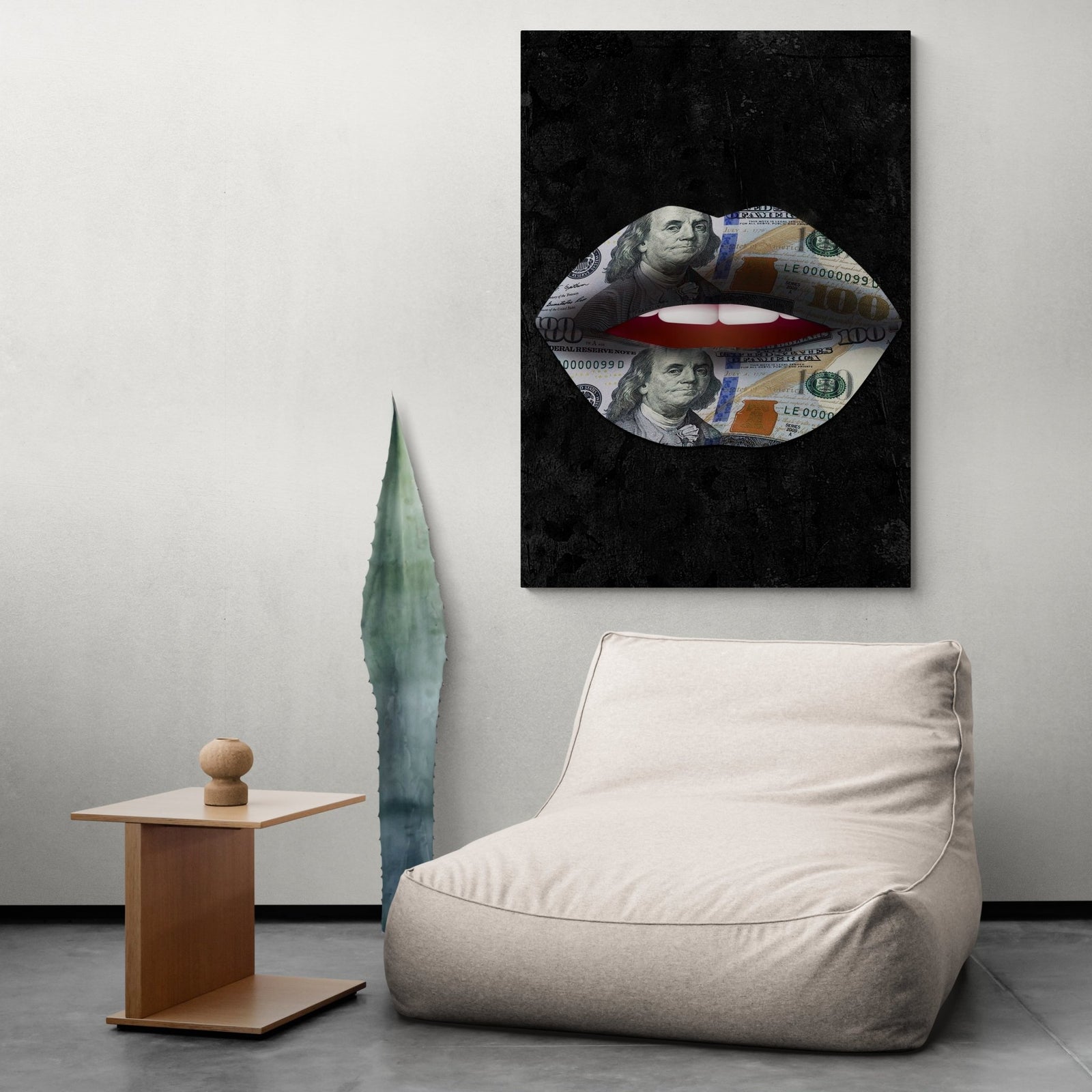 Money Lips - The Trendy Art