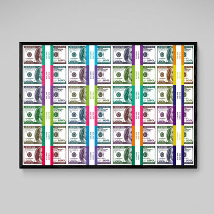 Money Wall Art - The Trendy Art