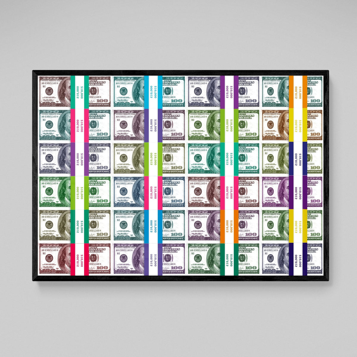 Money Wall Art - The Trendy Art