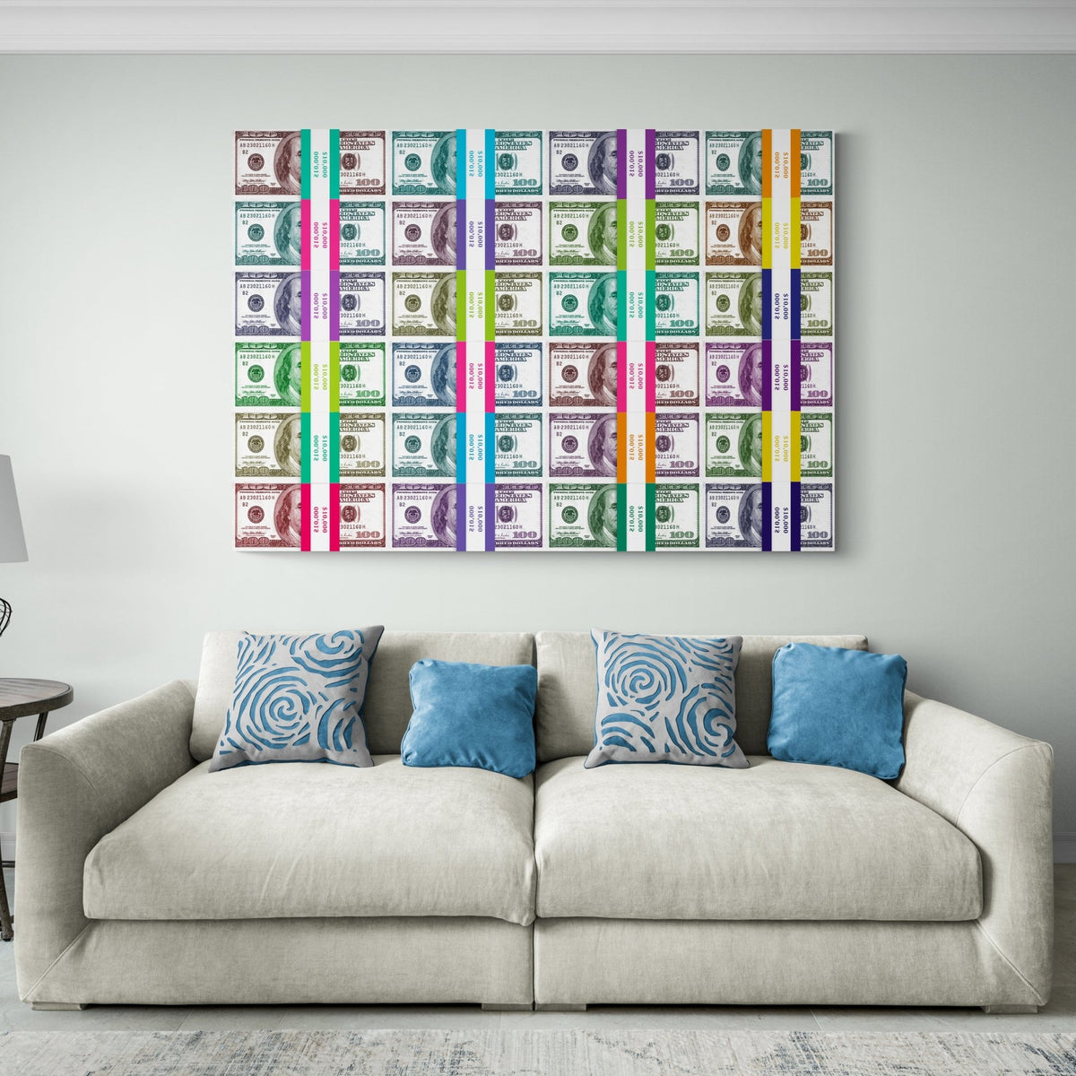 Money Wall Art - The Trendy Art
