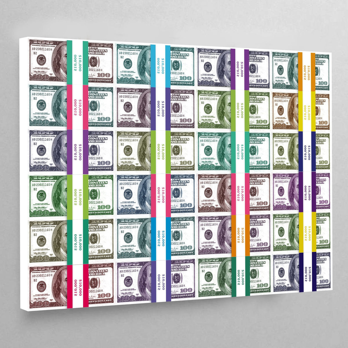 Money Wall Art - The Trendy Art