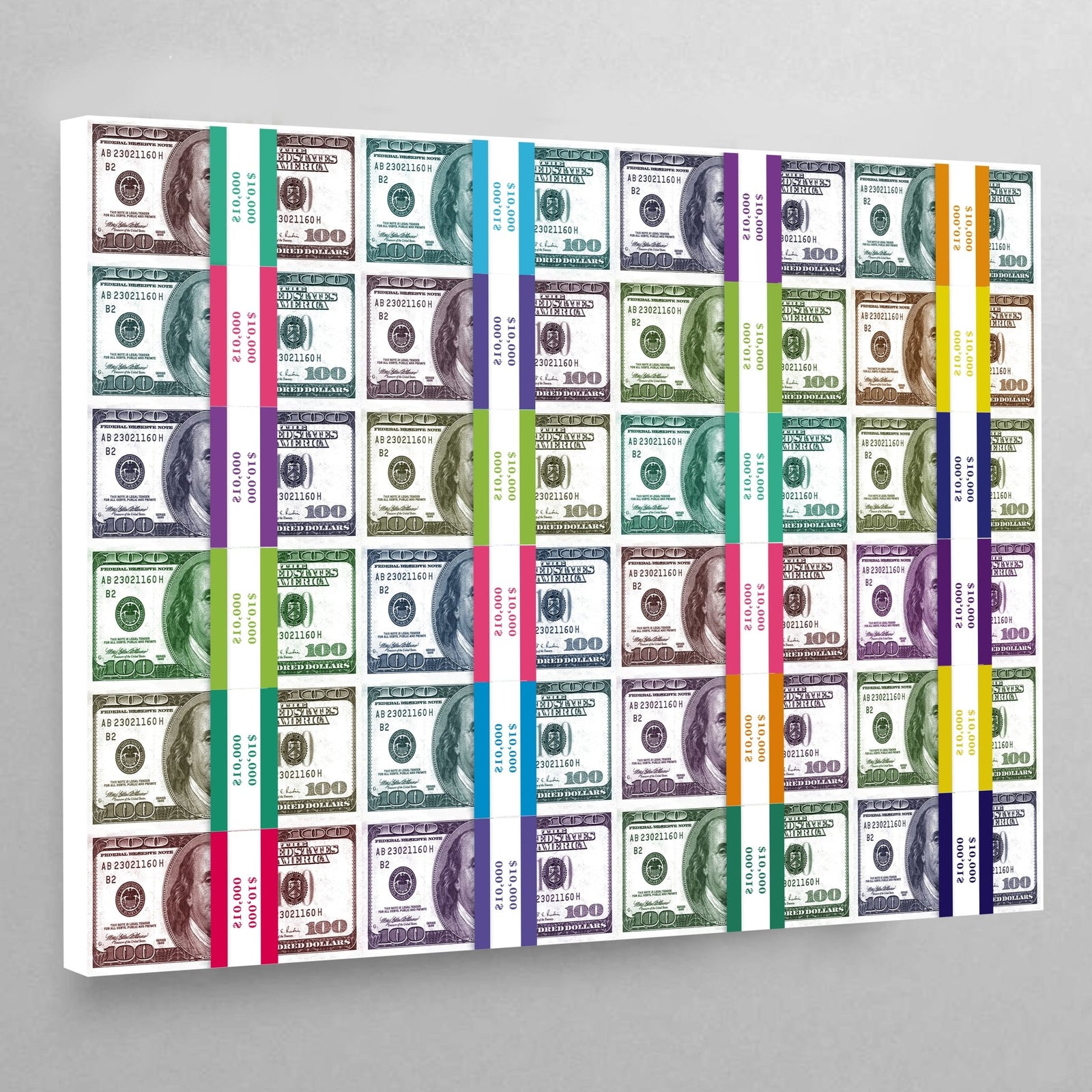 Money Wall Art - The Trendy Art