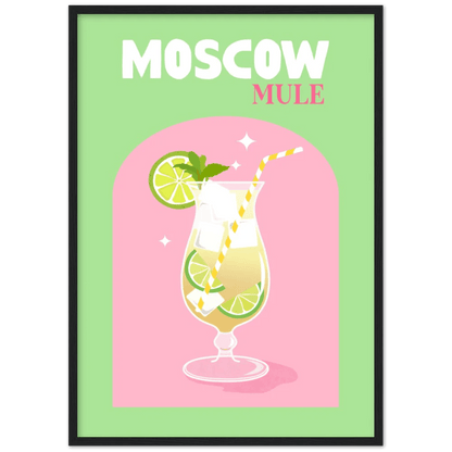 Moscow Mule Retro Wall Art - The Trendy Art
