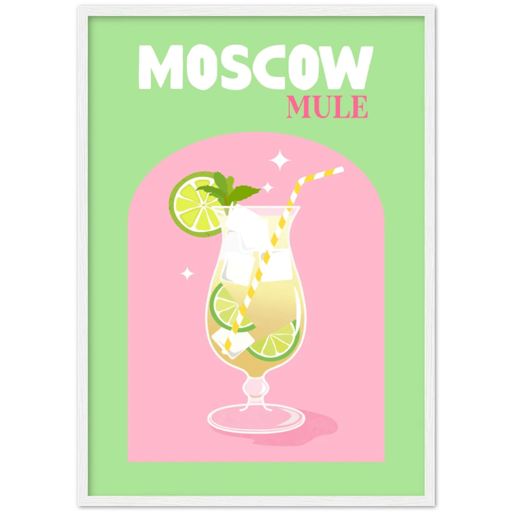 Moscow Mule Retro Wall Art - The Trendy Art