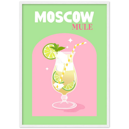 Moscow Mule Retro Wall Art - The Trendy Art